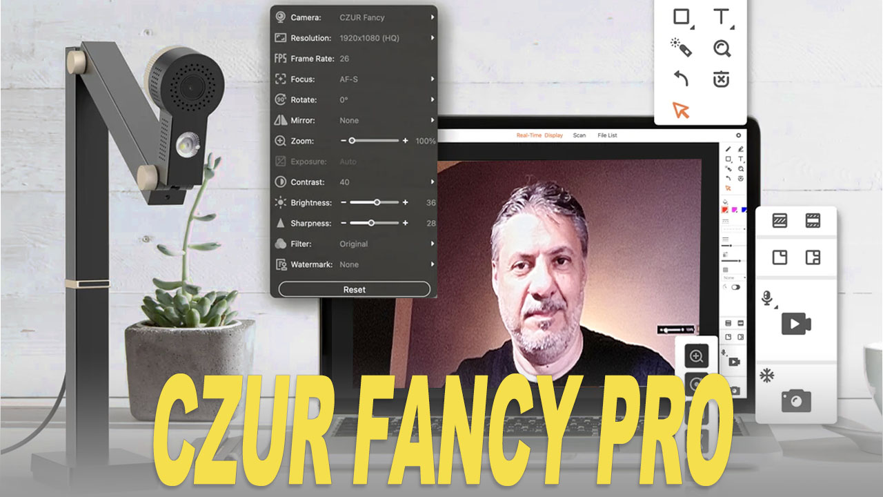 CZUR Fancy S Pro 3 in 1 - webcam 4K, scanner e fotocamera HD - Fabio Galli